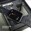 GEKKO ACTION - Smartwatch - À prova d'água - 3ATM - GPS - 7 dias de bateria