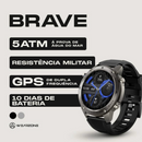 GEKKO BRAVE - Smartwatch à prova d'água - 5ATM - Nível Militar