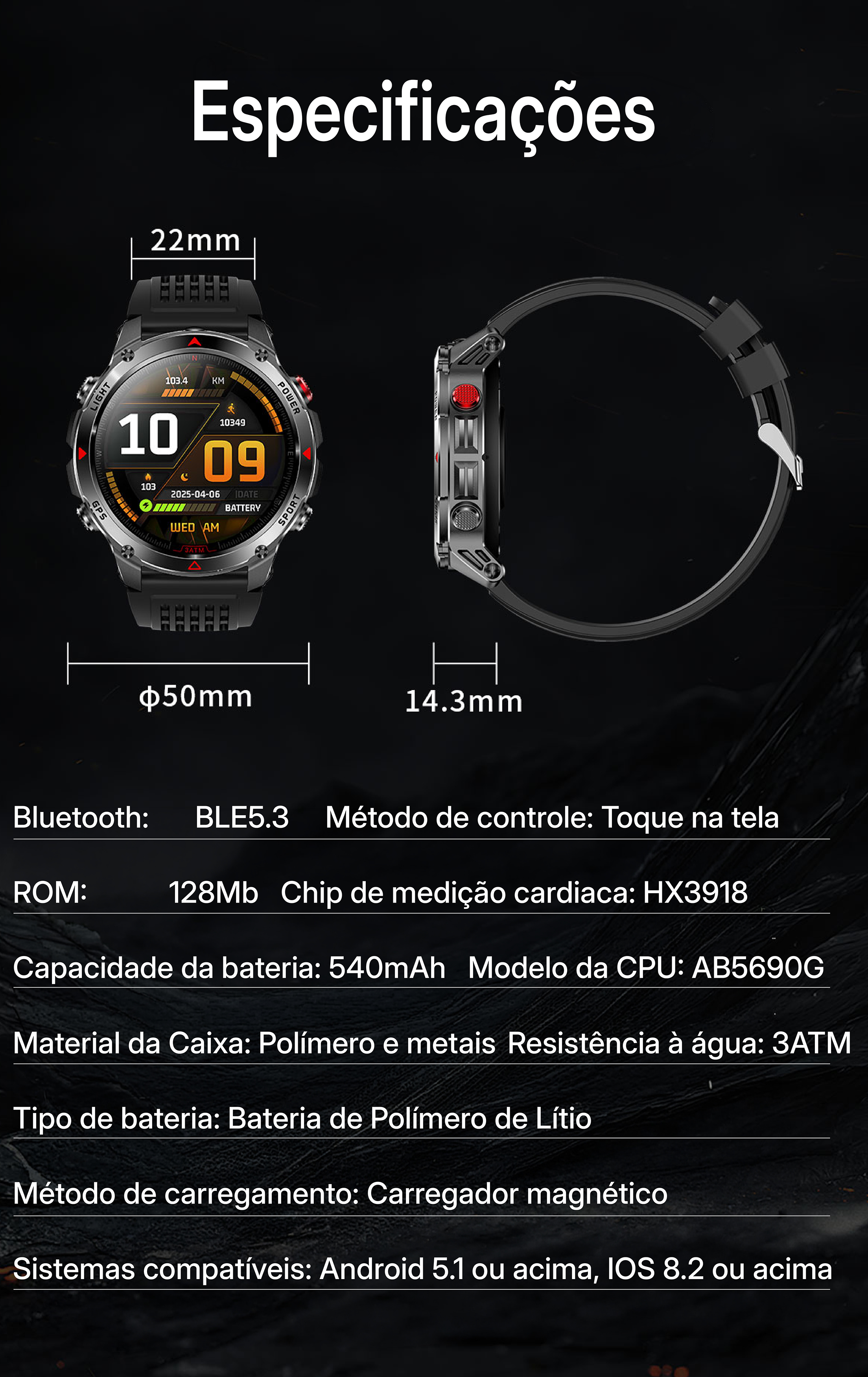 SMARTWATCH HAVOC BLACKOPS