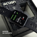 GEKKO ACTION - Smartwatch - À prova d'água - 3ATM - GPS - 7 dias de bateria