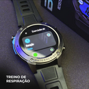 GEKKO BRAVE - Smartwatch à prova d'água - 5ATM - Nível Militar
